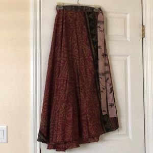 Reversible Wrap Skirt from Israel